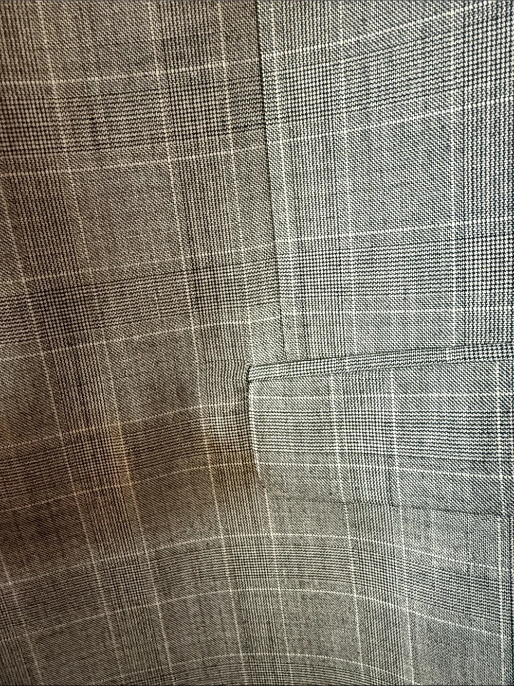 Brooks Brothers Men's Gray Windowpane Blazer - Classic Tailored Jacket