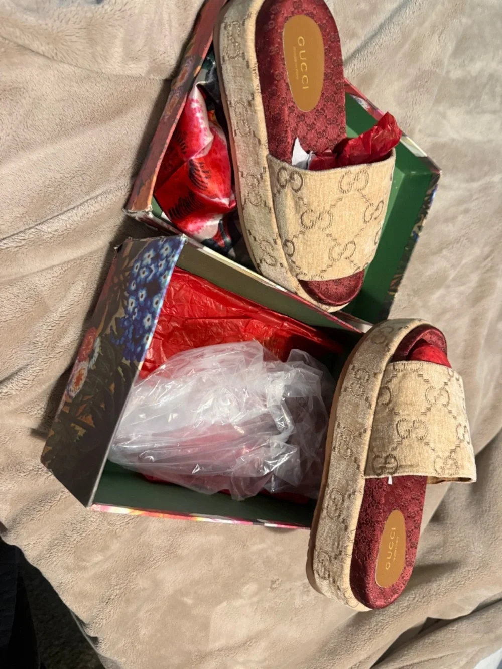 Gucci Canvas GG Monogram “Angelina” Platform