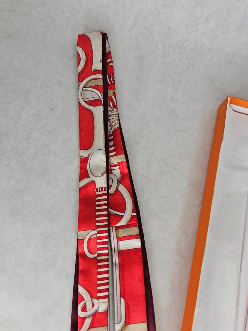 Hermes authentic red