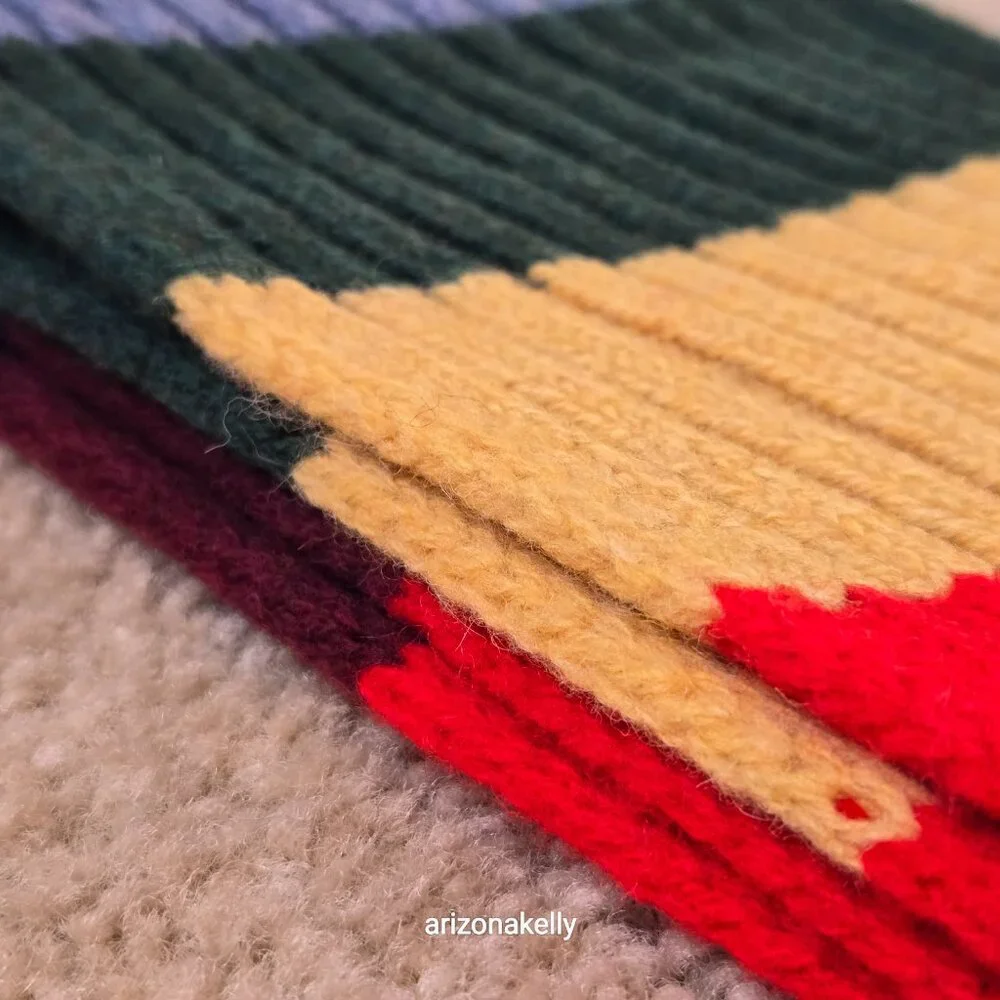 United Colors Of Benetton wool tags scarf