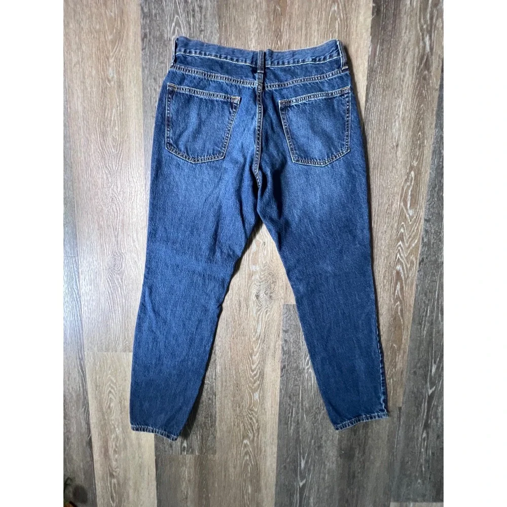 Old Navy Athletic Taper Jeans Mens 32x32 Blue Built-In Tough Denim Pants
