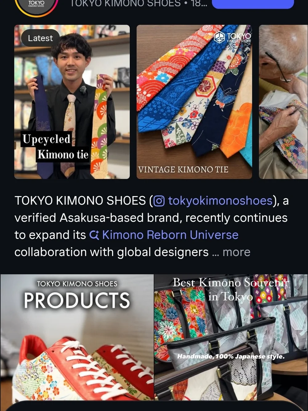 Tokyo Kimono authentic tokyo