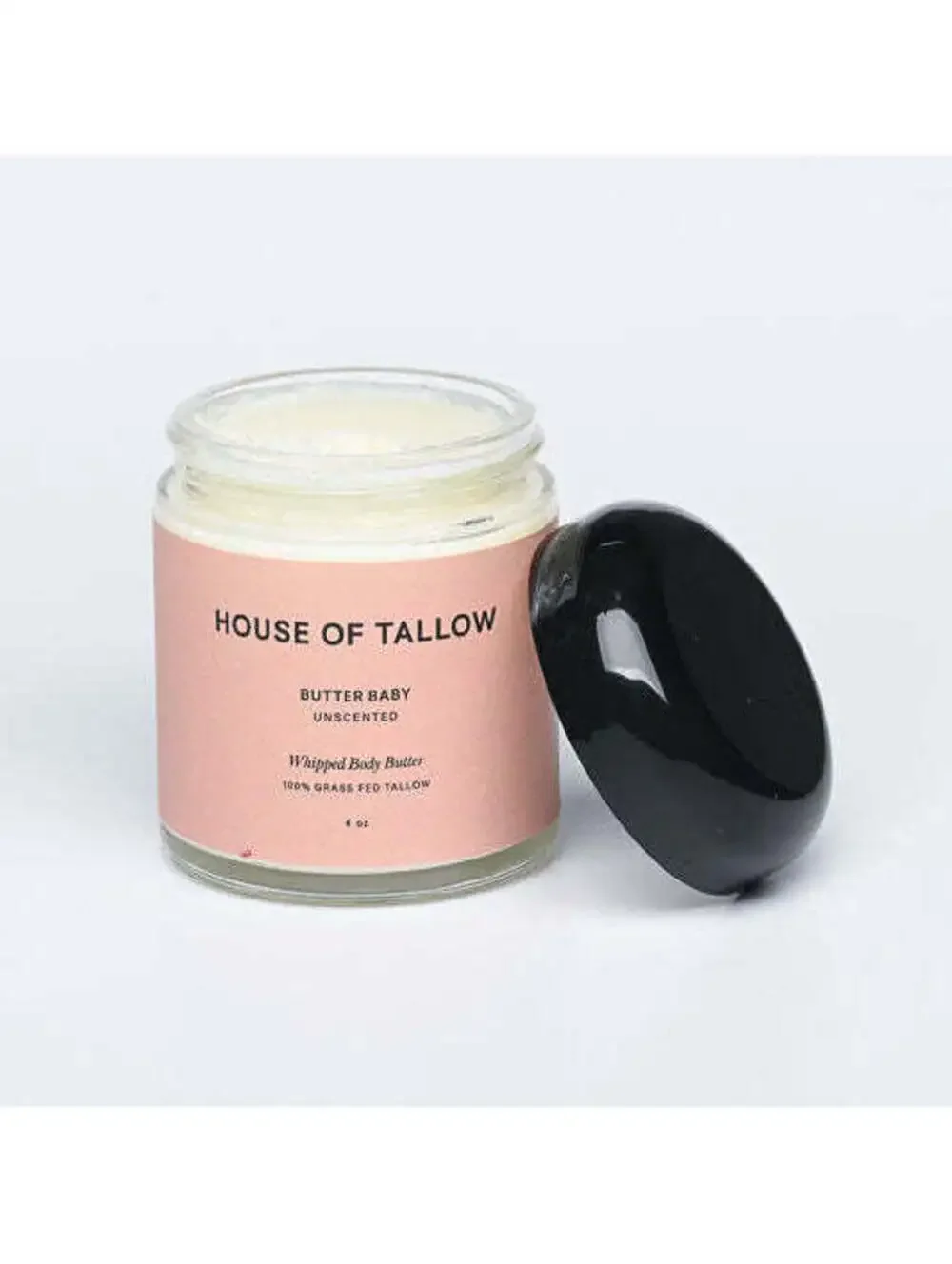 House of Tallow Butter Baby (Unscented) 100% Grass Fed Tallow Whipped Butter