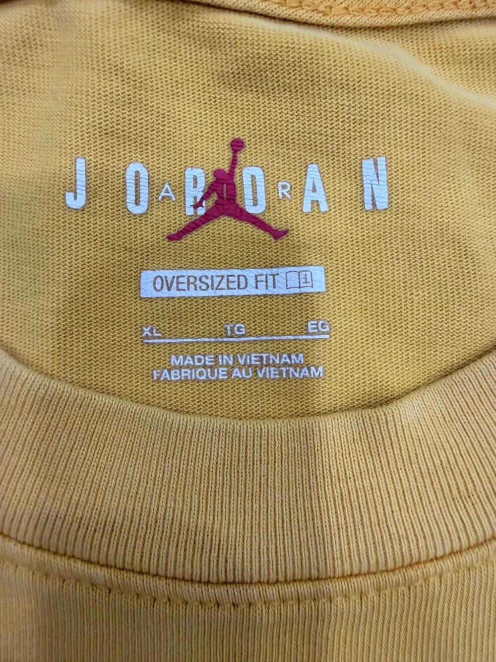 Jordan flight oversized