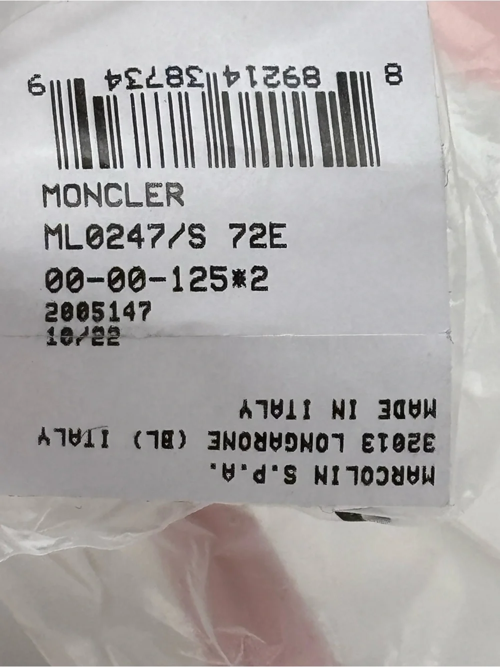 Moncler product pair