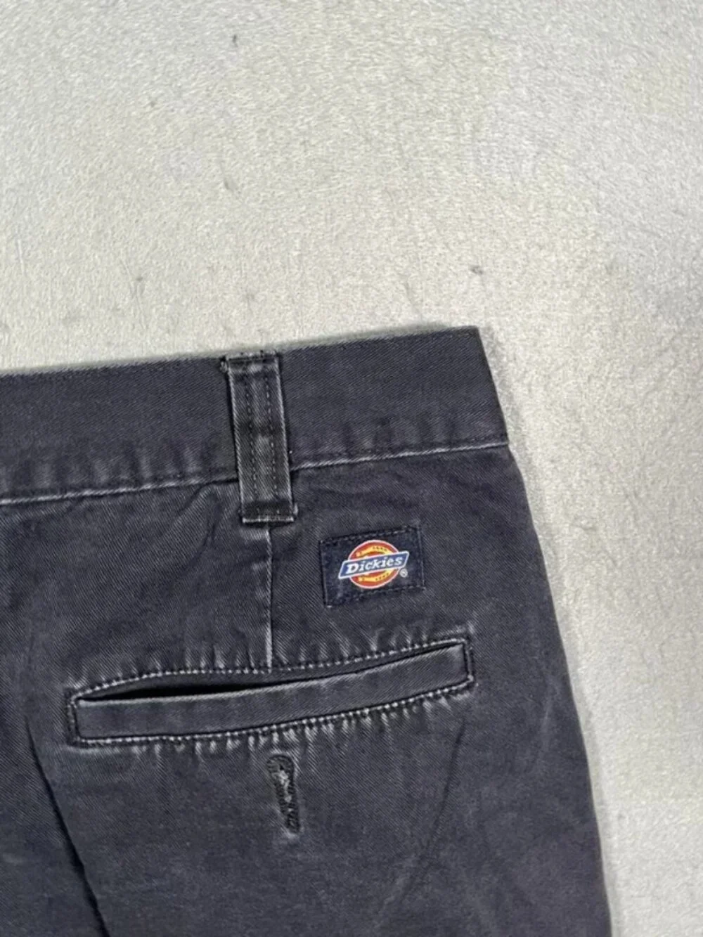Dickies Blue Black Tab Cargo Shorts Utility W36 I10