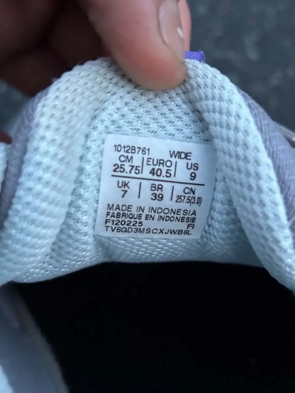 Asics gently used