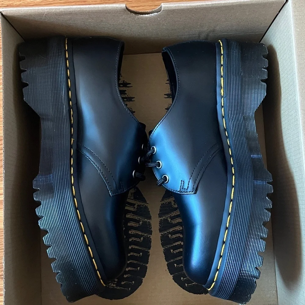 Dr. Martens line through