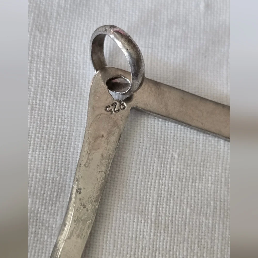 925 Silver Square Pendant
