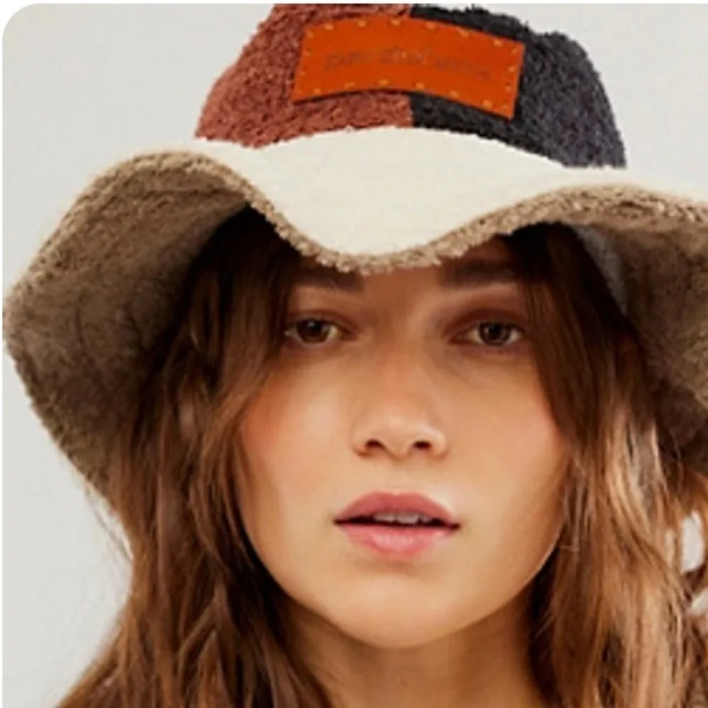 Free people Leslie Hat by Parsi hat Stylish Multicolor Bucket Hat