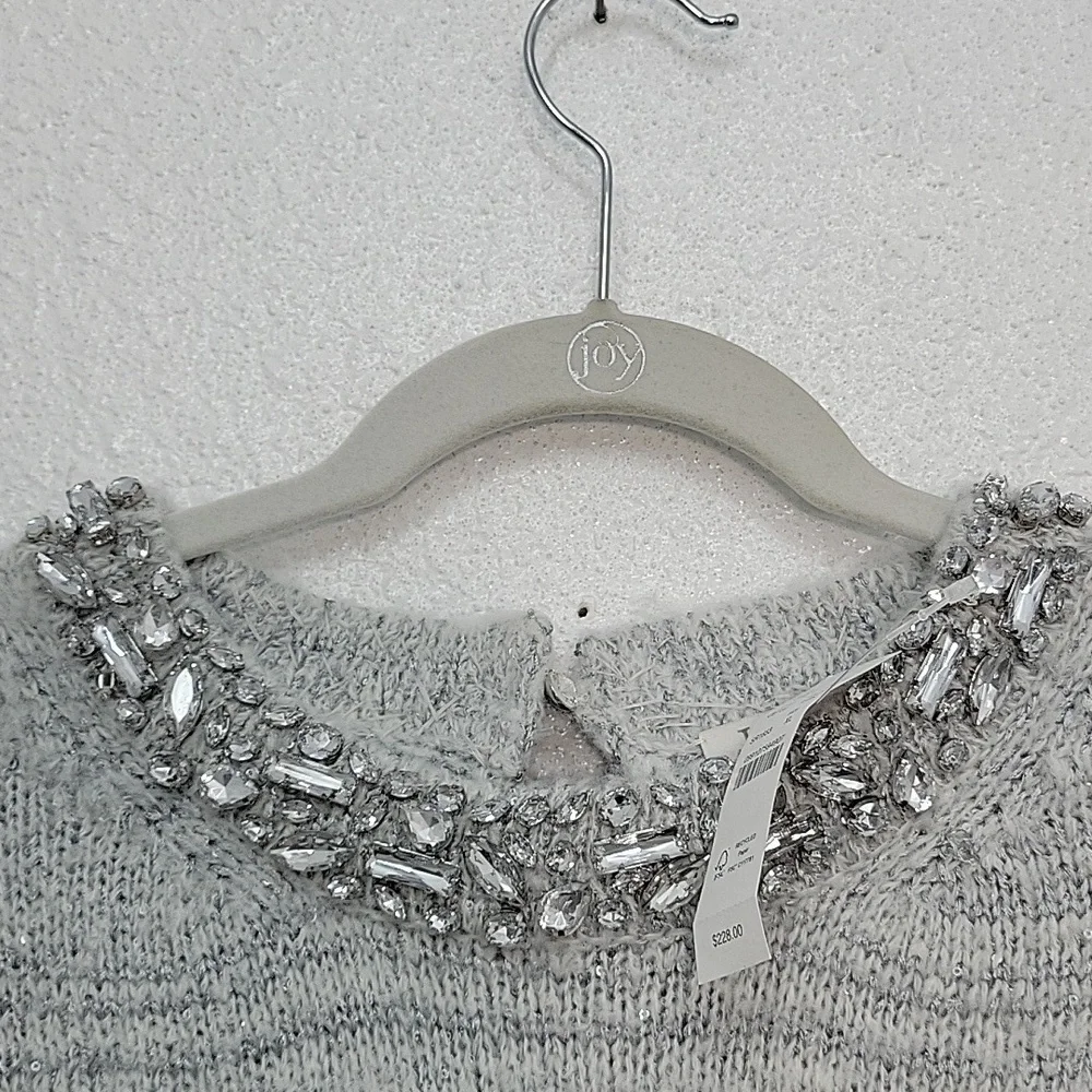 J. Crew embellished pullover