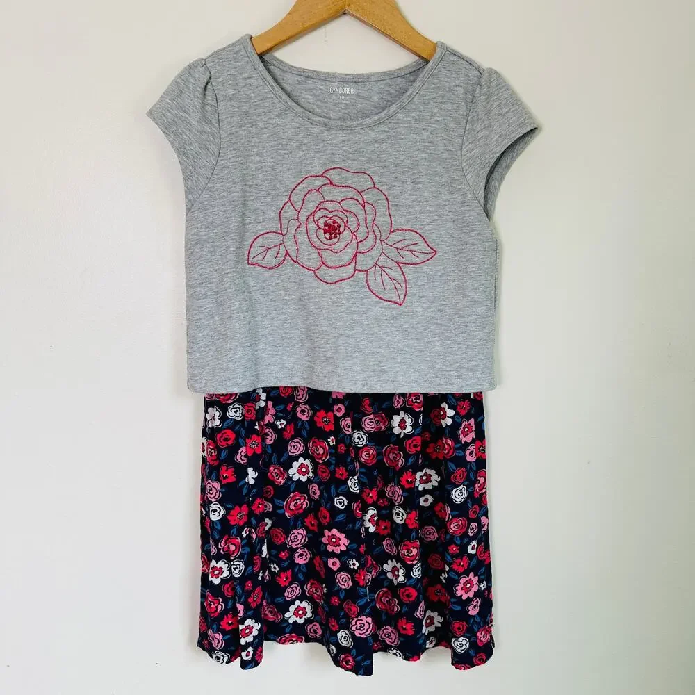 Gymboree floral cropped
