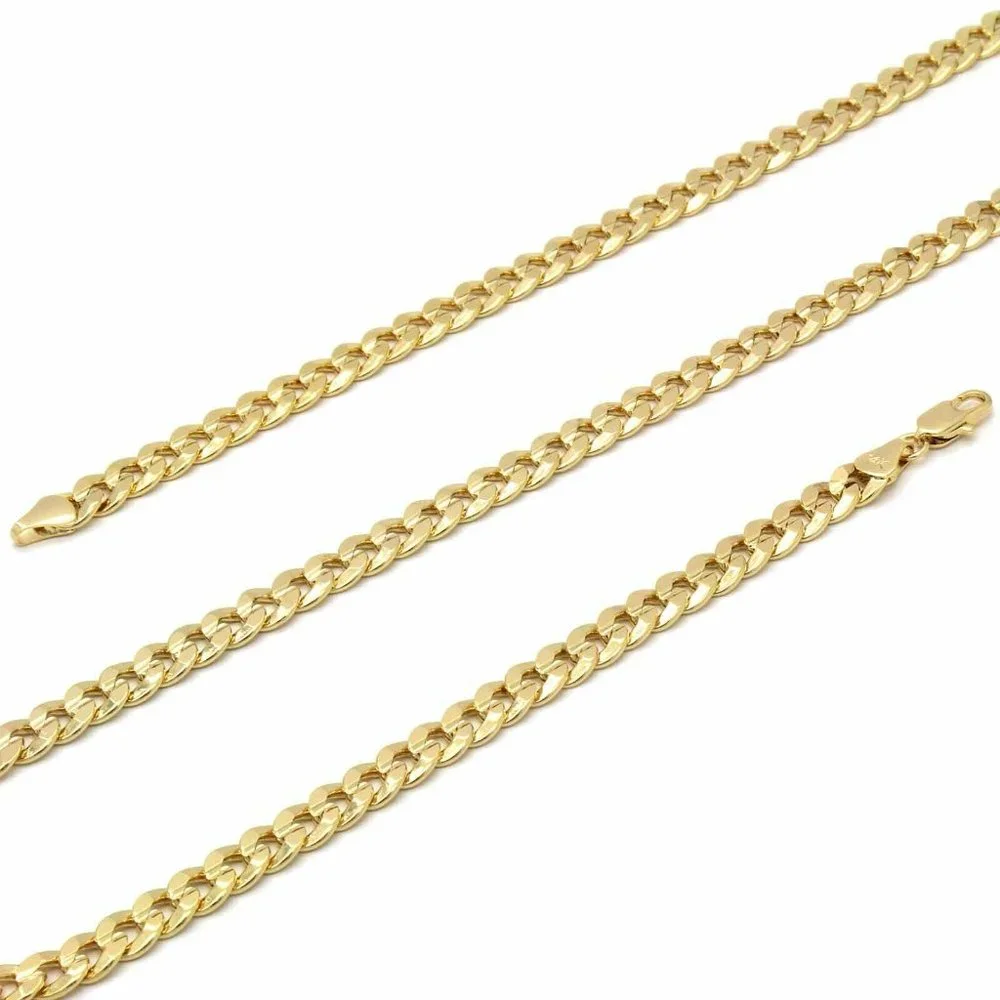 18k Mens Gold Jesus 24