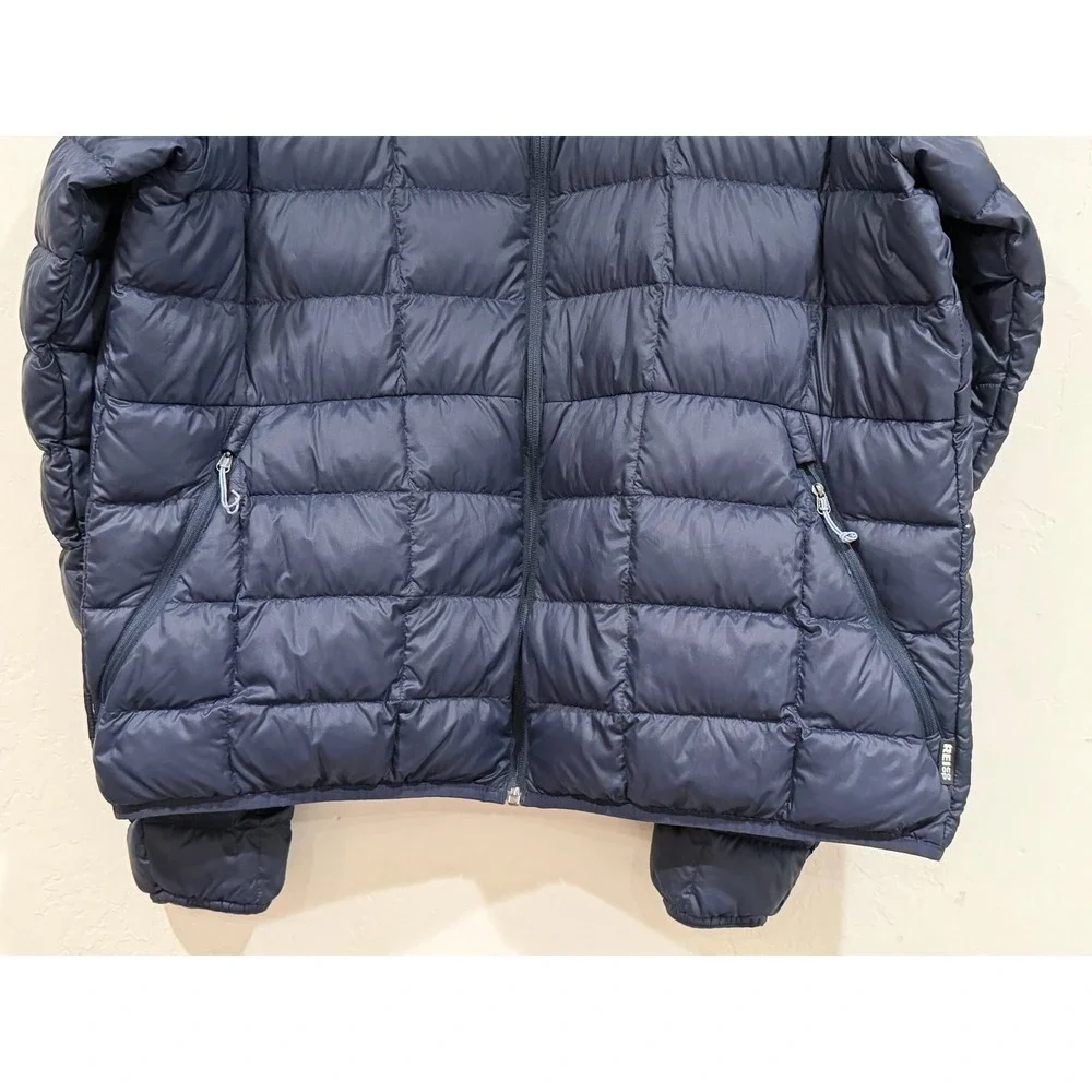 REI Co-op 650 Down Jacket 2.0 Mens Large Navy Blue Puffer Full Zip 154167 S23