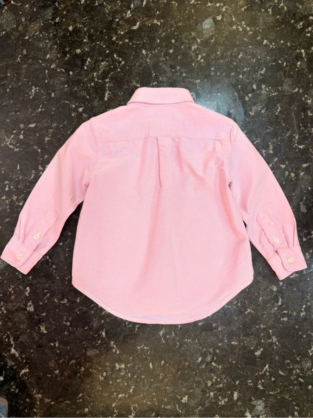 Ralph Lauren Light Pink Button-Down Oxford Shirt for Kids Size 2/2T