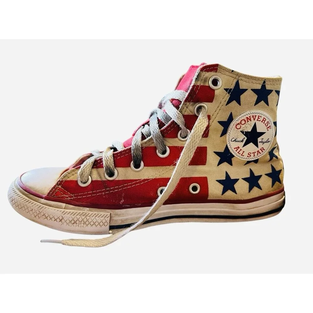 Converse Chuck Taylor All Star High American flag, Junior Size‎ 2 US