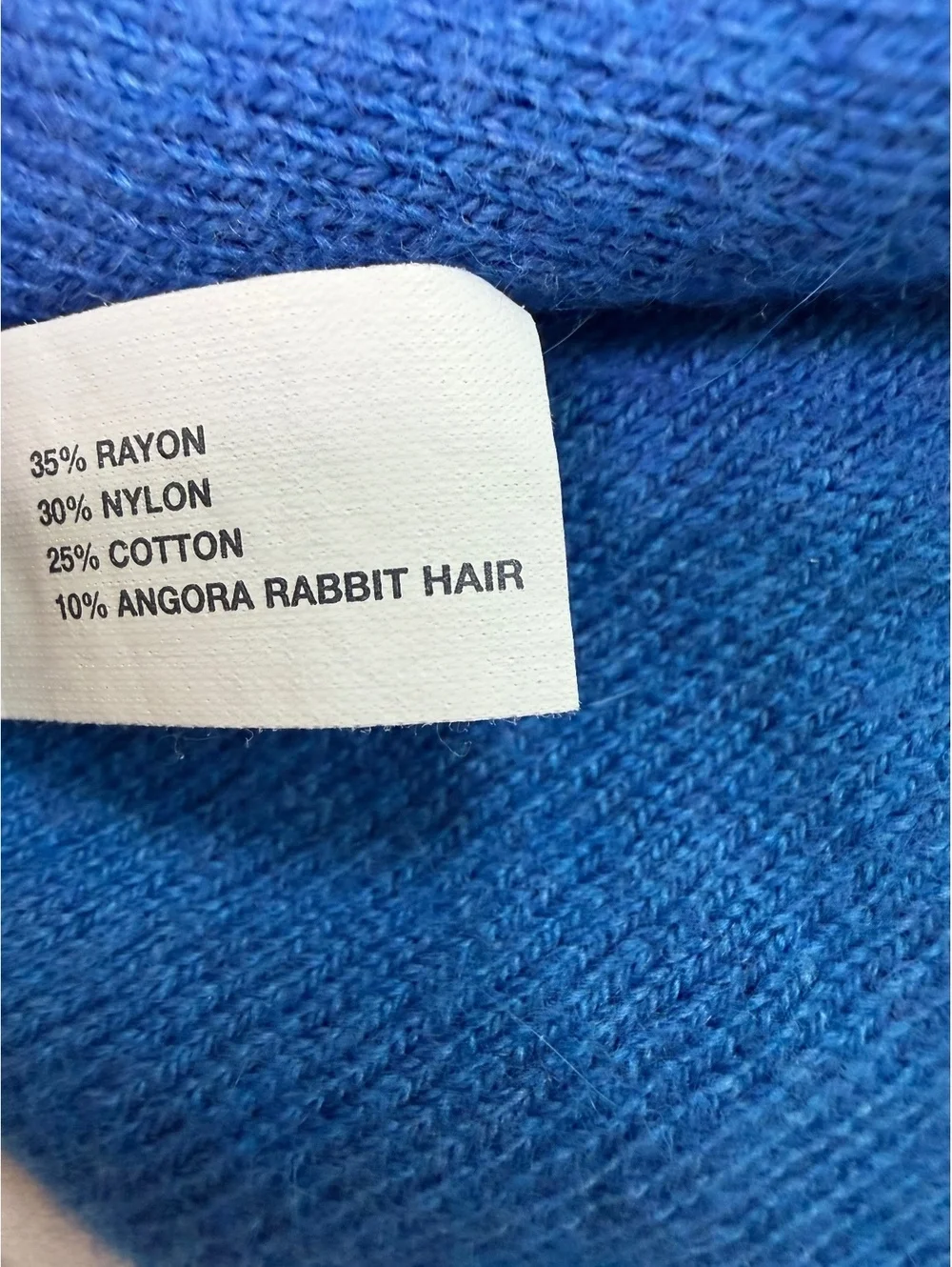 Vintage GAP Retro Prep Blue Colorblock Cozycore Scarf