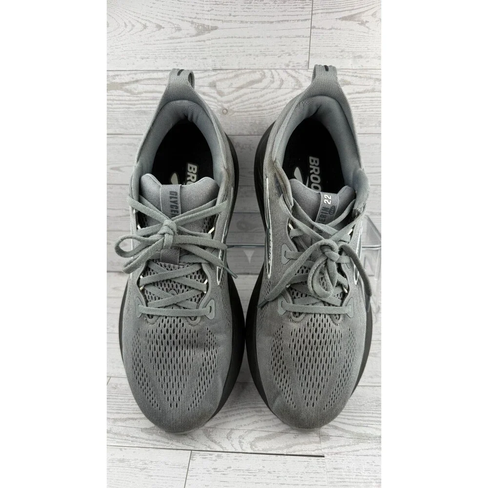 Brooks Glycerin 22 1104452E078 Gray 11 2E Mens Sneakers Mesh Running Shoes #214