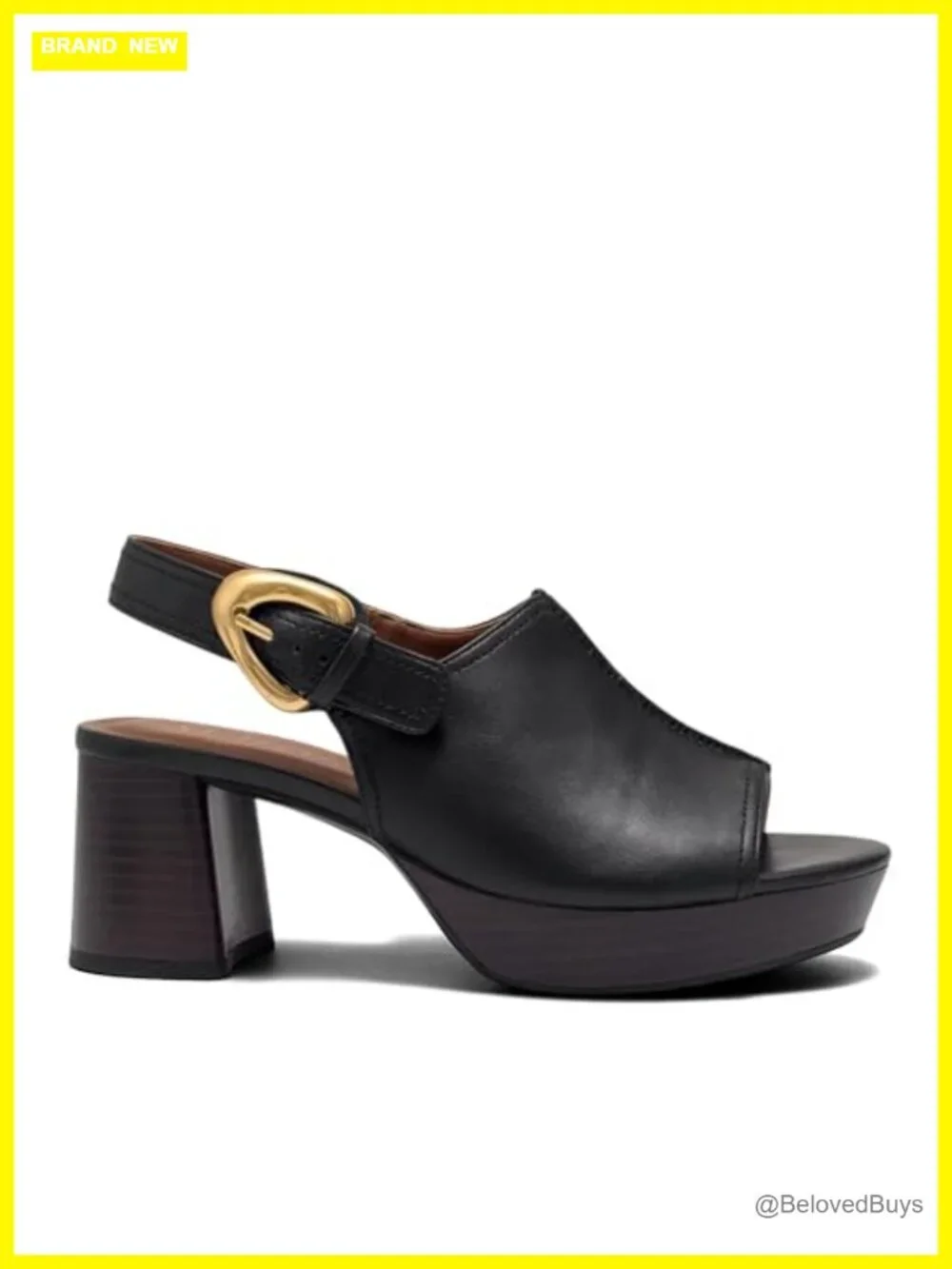 Aerosoles Women's Platform Sandals with Block Heel - Faux Leather