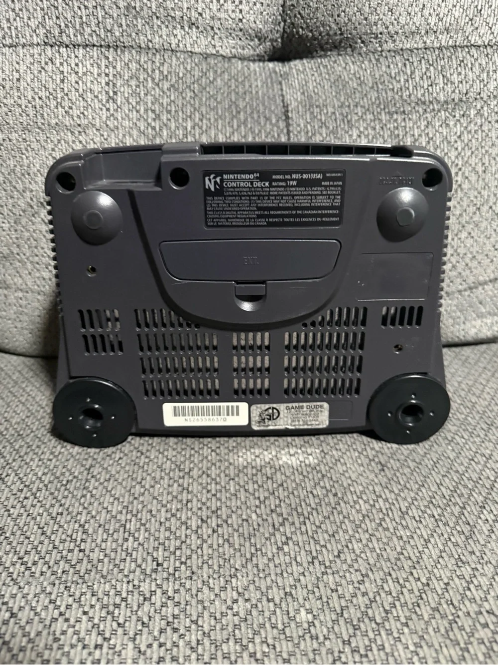 Nintendo Gray Console