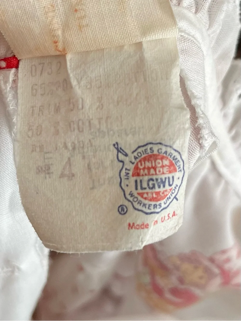 ILGWU Union Made USA absolute collector