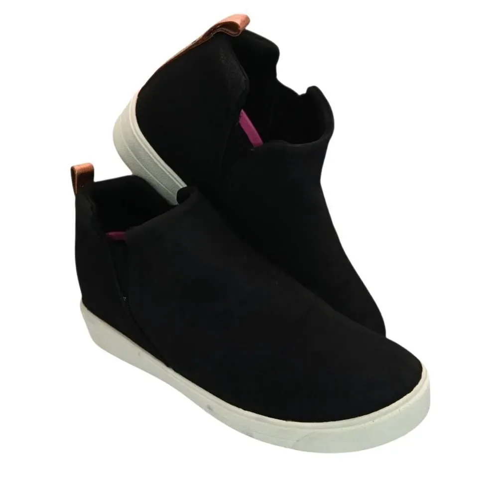 Ryka Vera Women's Black & Rose Gold Slip-On Wedge Casual Sneakers - Size 9M