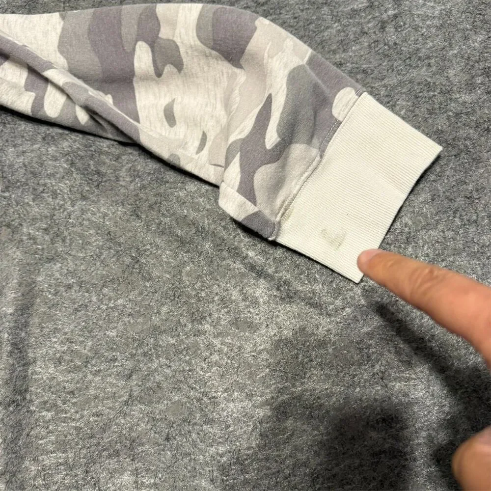 Old Navy Boys Camo Jogger Pants Size XL Grey Warmers Leggings Athletic 13/14