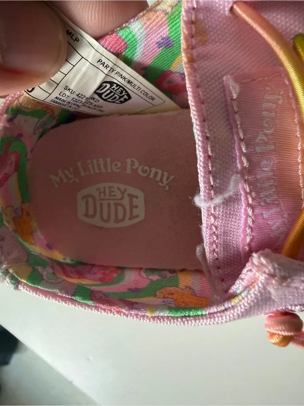 Hey Dude soft pink