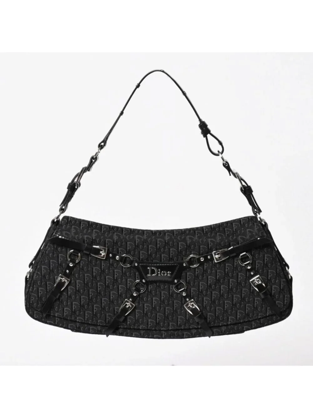 Dior Bondage Bag Trotter Pattern Galliano