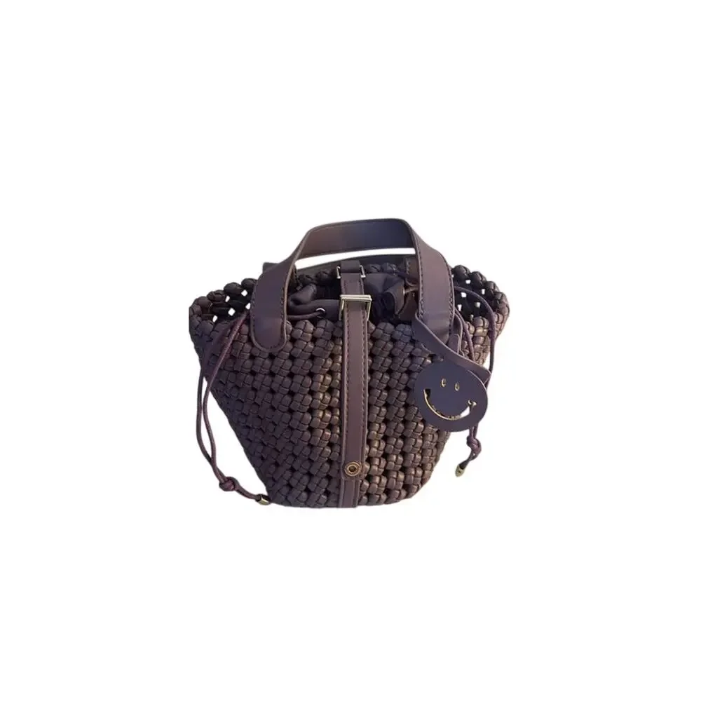Women’s Woven Lavender Square Small Purse