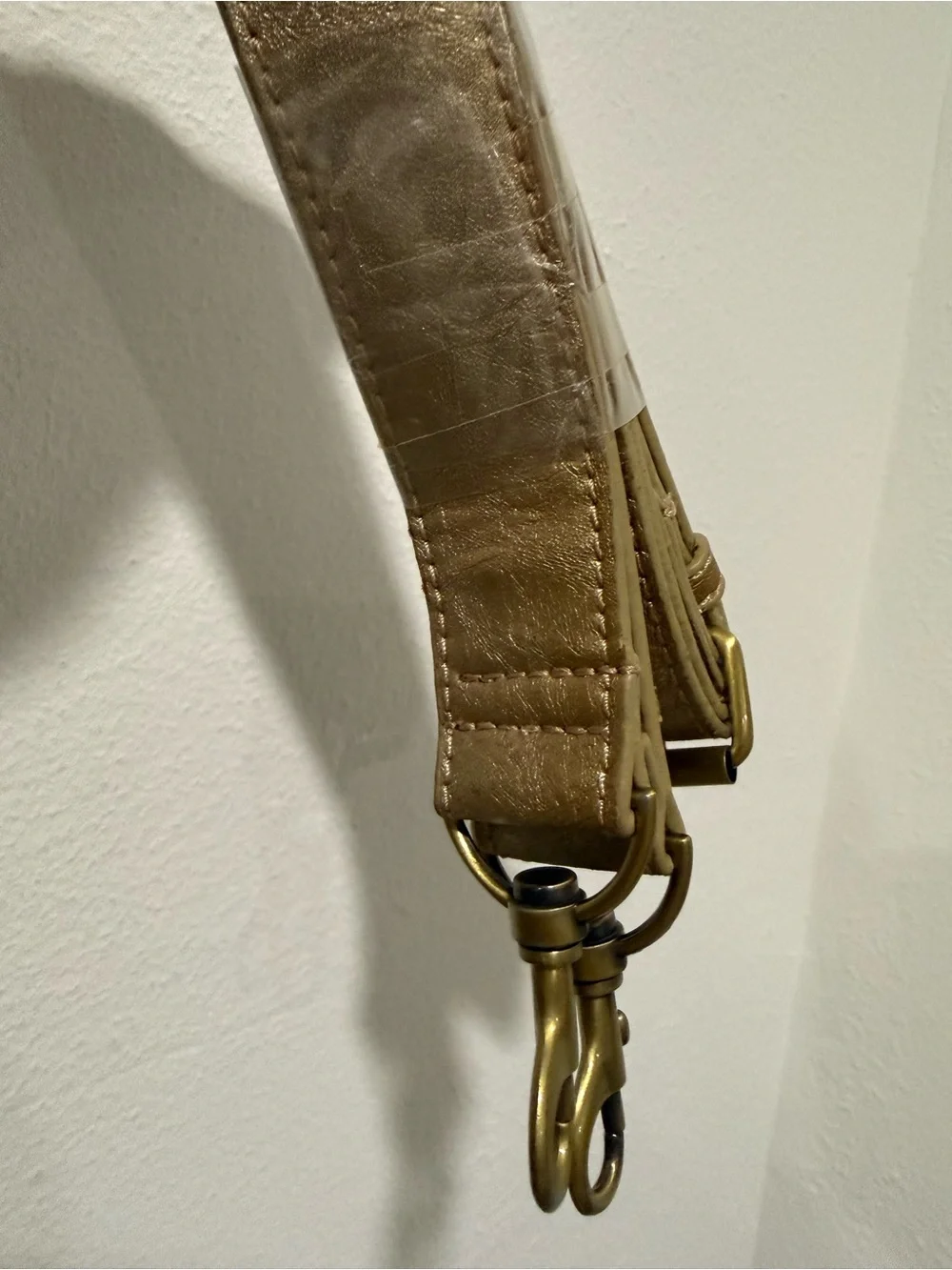 Big Buddha Metallic Gold Ombré Women's Tote Shoulder Bag