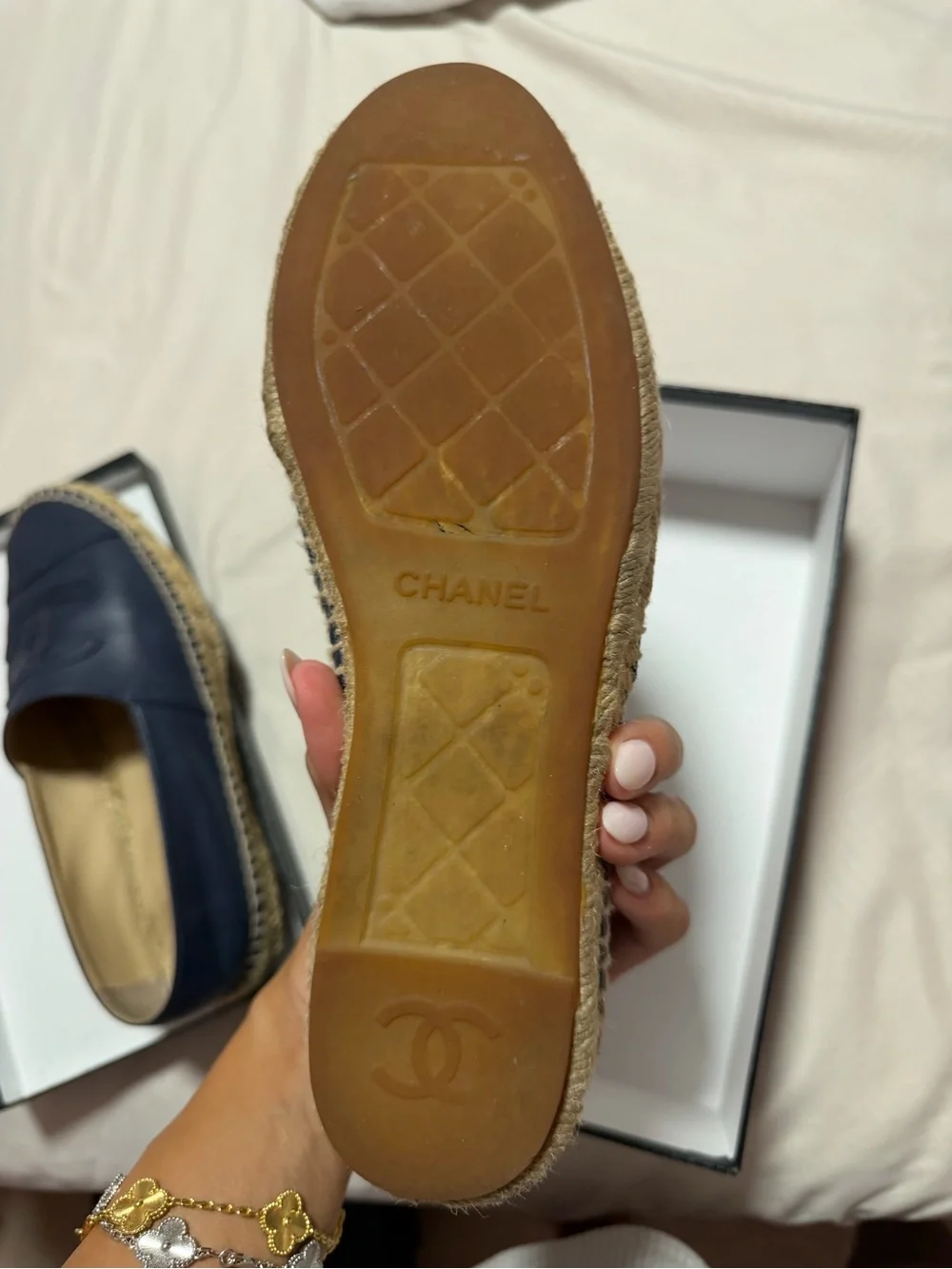 CHANEL ripped photos though