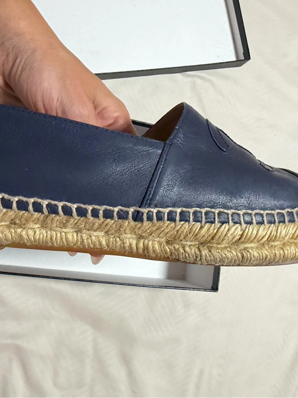 CHANEL authentic navy