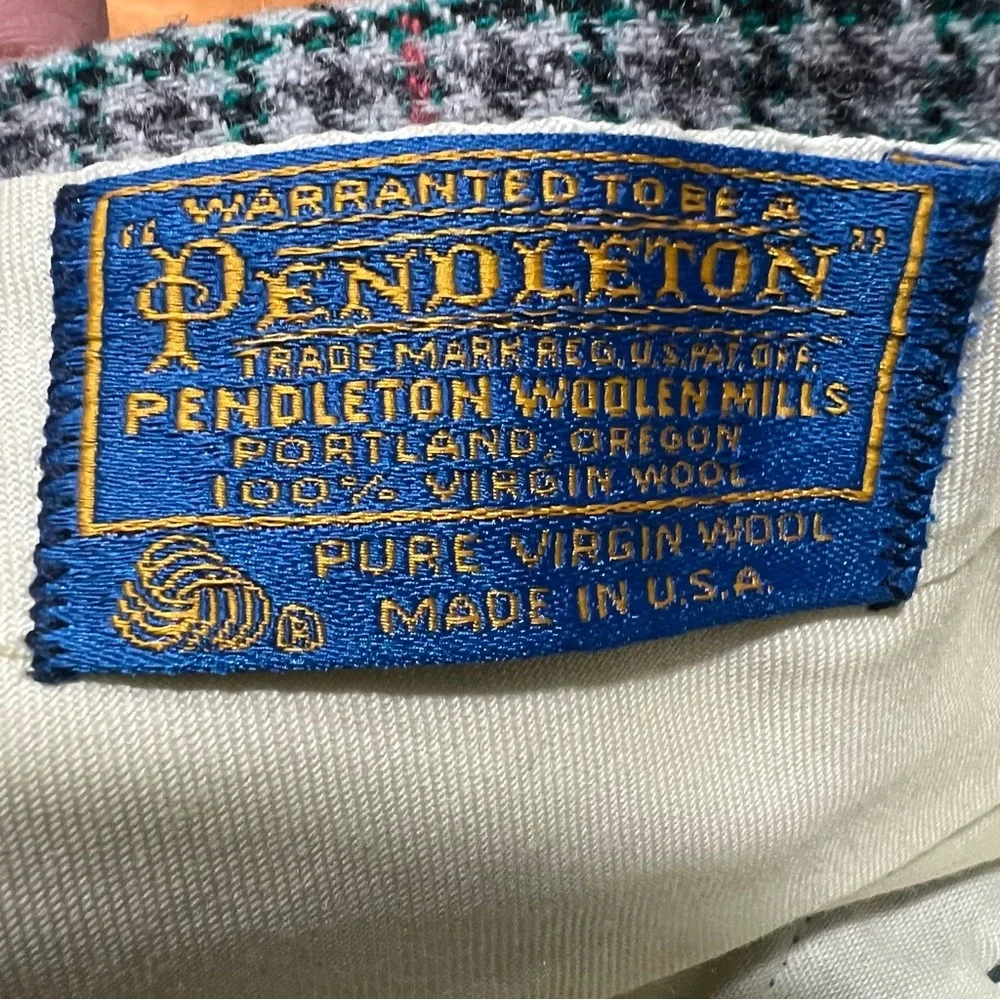 Pendleton vintage wool