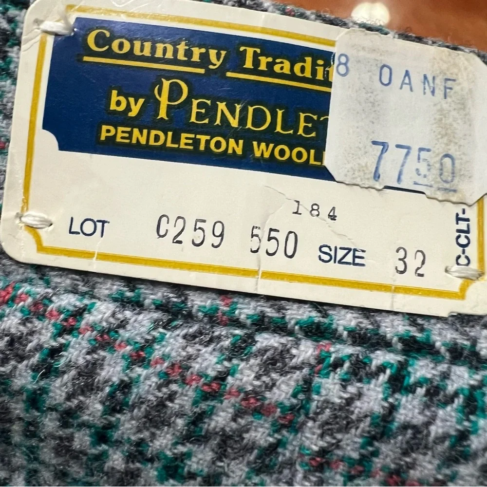 Pendleton vintage wool