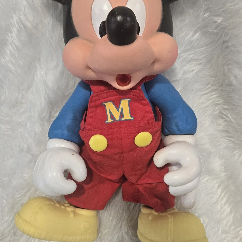 Mickey‎ Mouse Plush Toy with Red Overalls