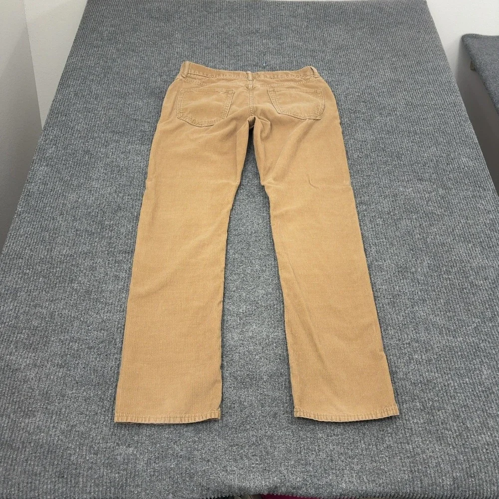 Banana Republic Pants Mens 33x34 Tan Cotton Corduroy Straight Casual Classic