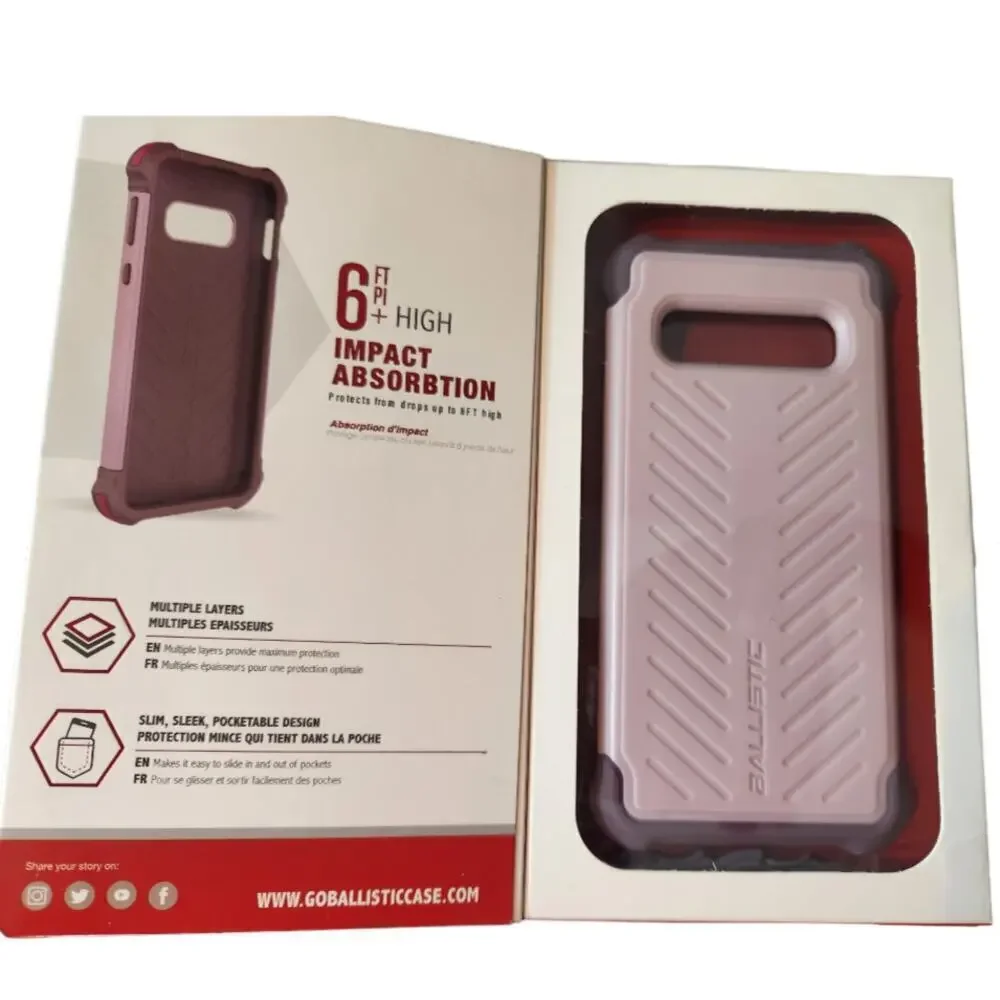 Ballistic tough jacket series samsung galaxy S10 cell phone case smartphone case