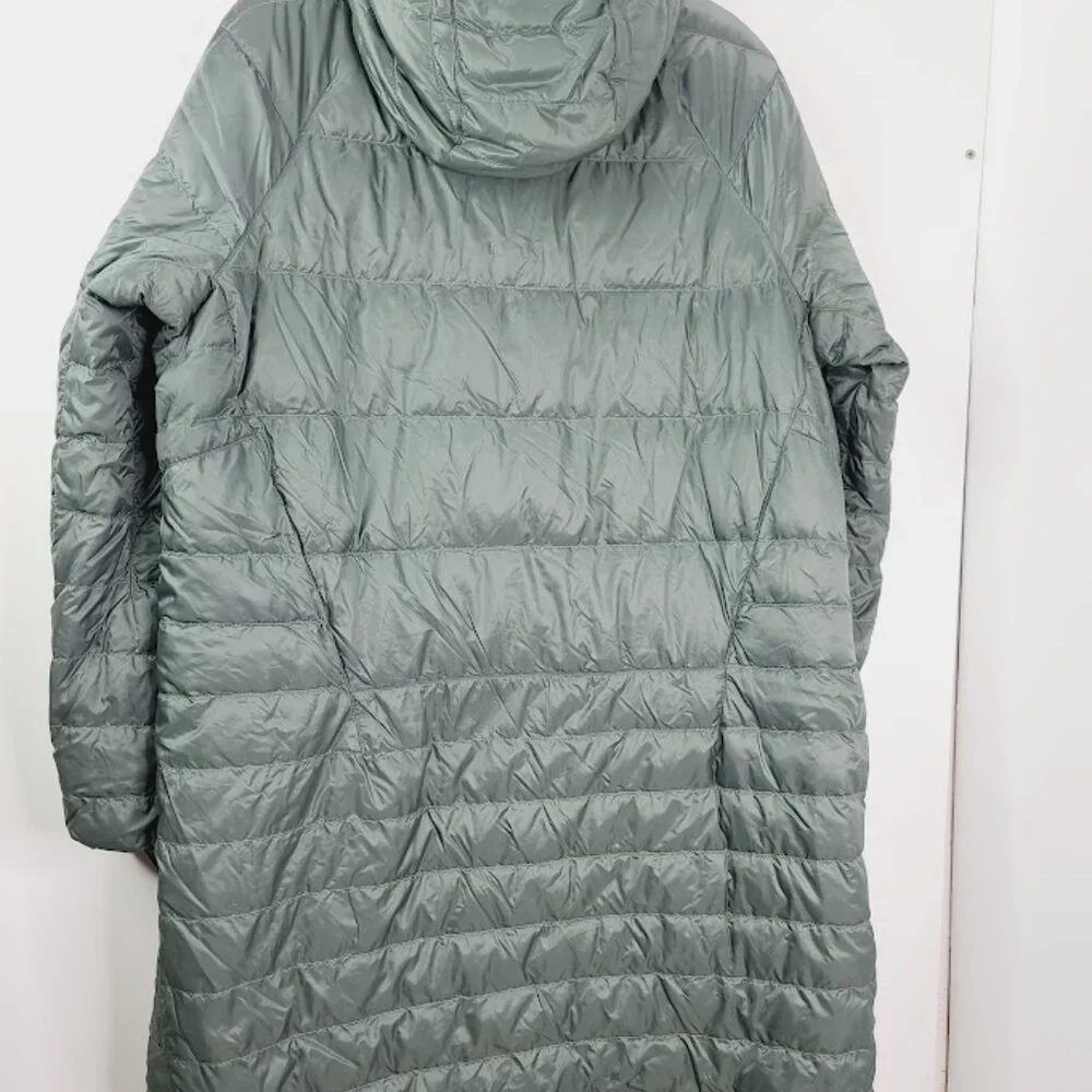 Lululemon Women's Green Lined Long Sleeve Padded Puffer Parka Jacket‎ Size Small