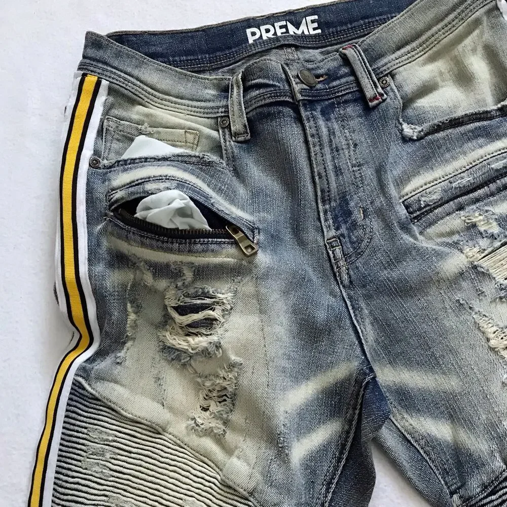 Preme nwot distressed