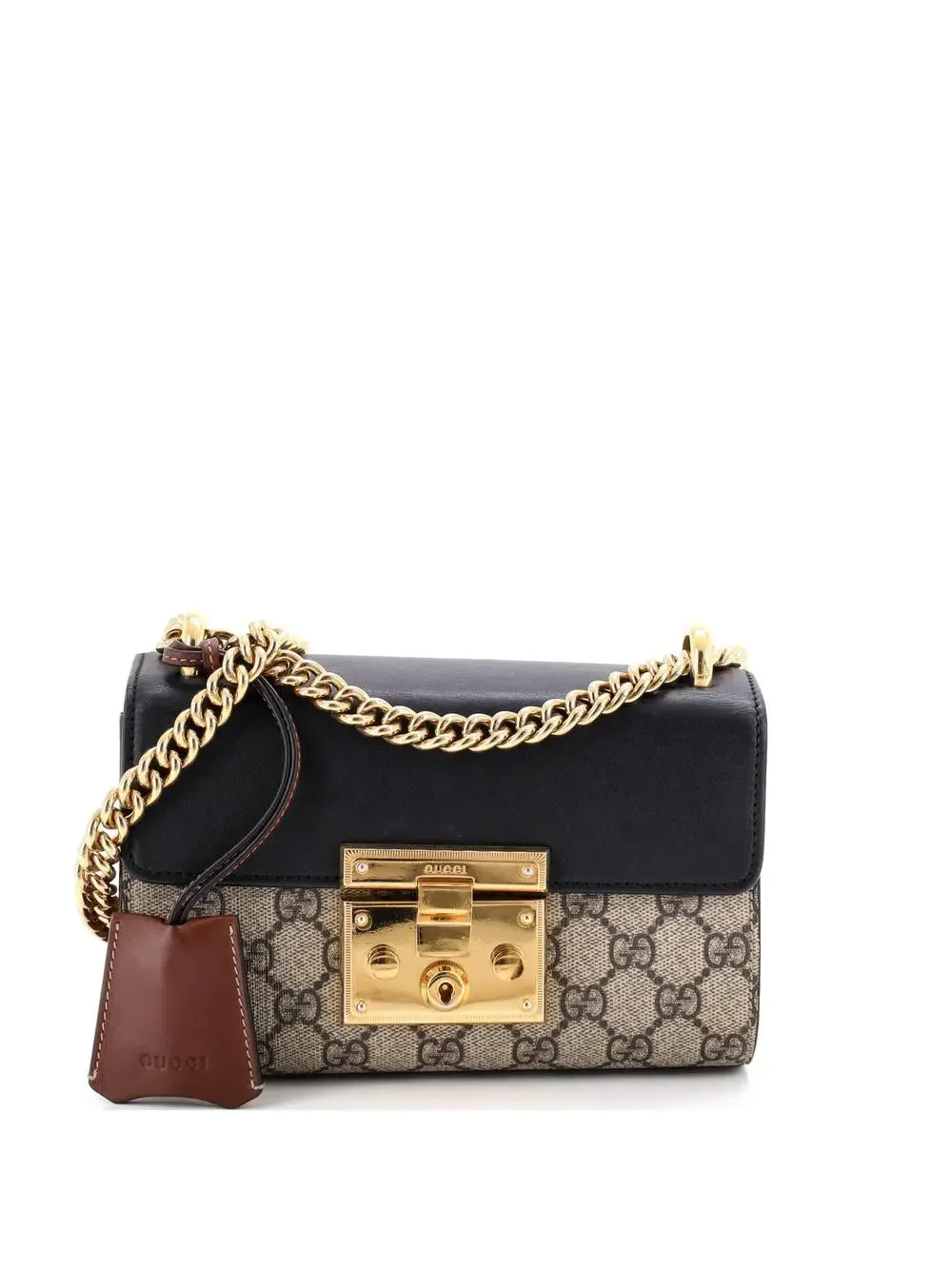 Gucci Padlock Shoulder Bag Gg Coated #340841G10B
