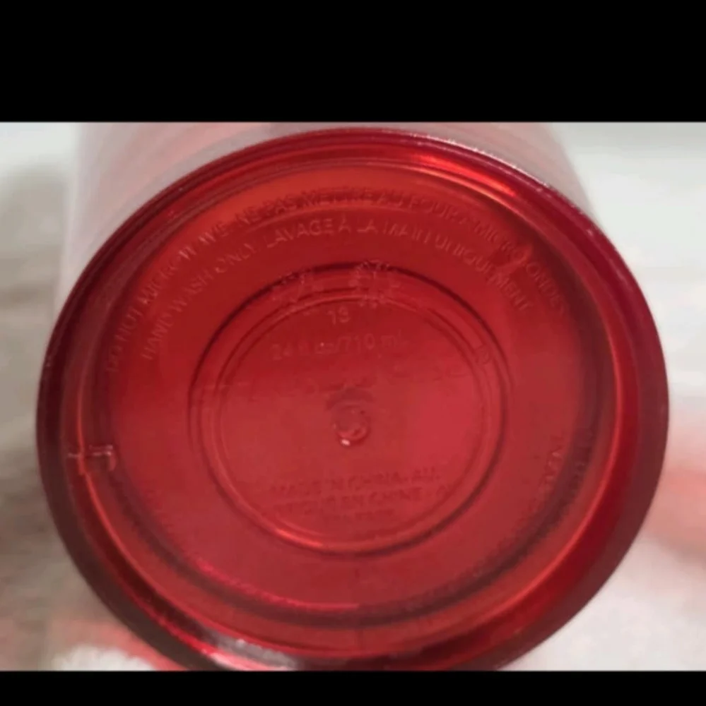 Starbucks cold cup