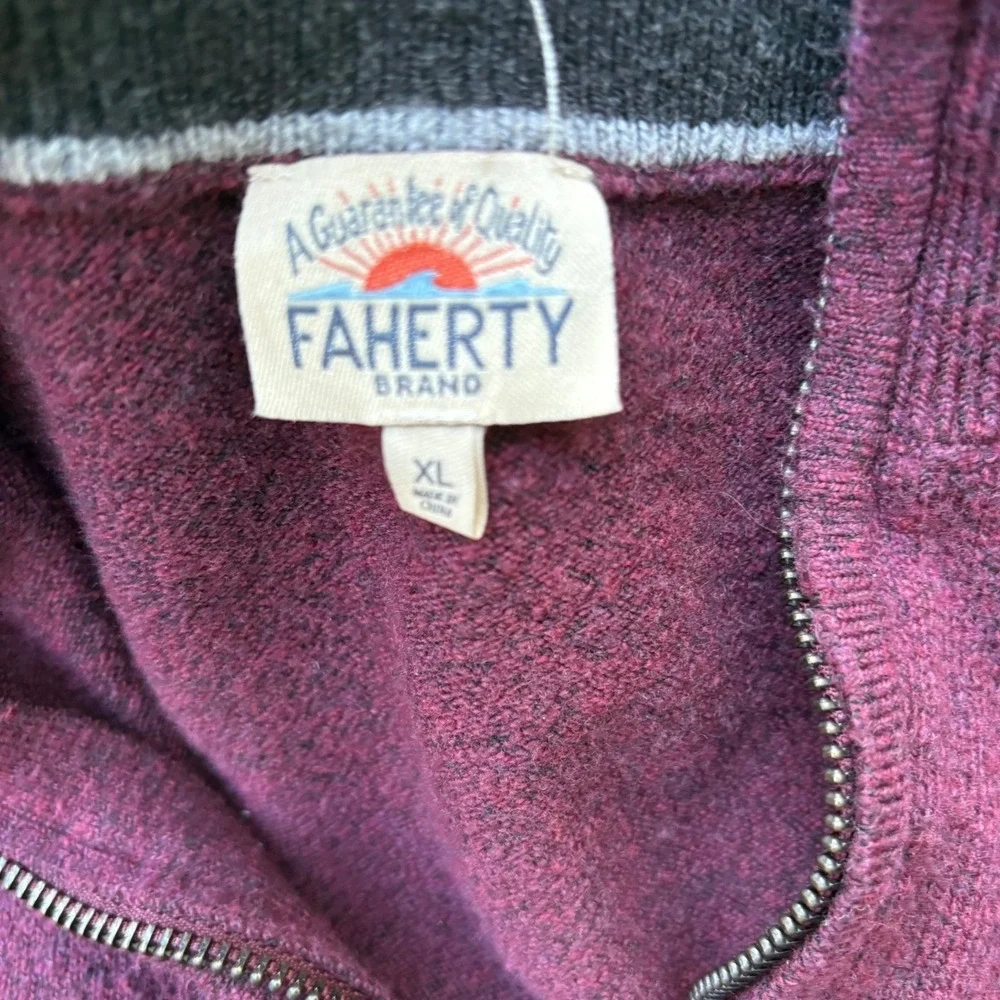 Faherty quarter zip