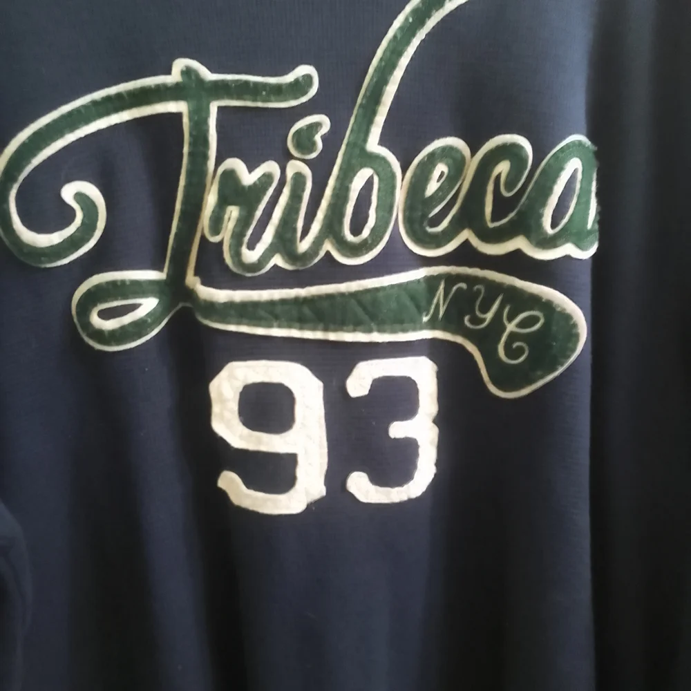 Navy Blue Men's Old Navy Tribeca NYC 93 Thermal Blue Sweater‎ Size XXL