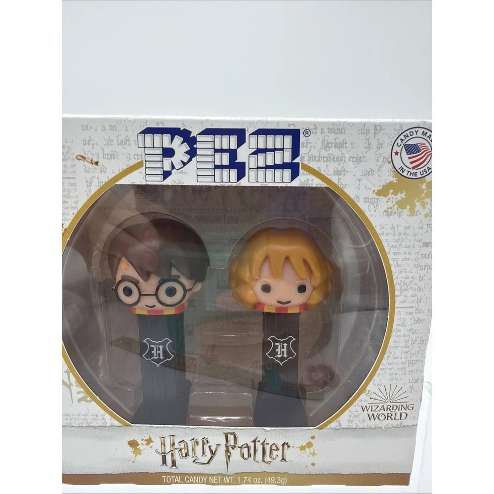 Harry Potter Pez Dispenser Set Harry Potter & Hermione Granger Twin Pack‎