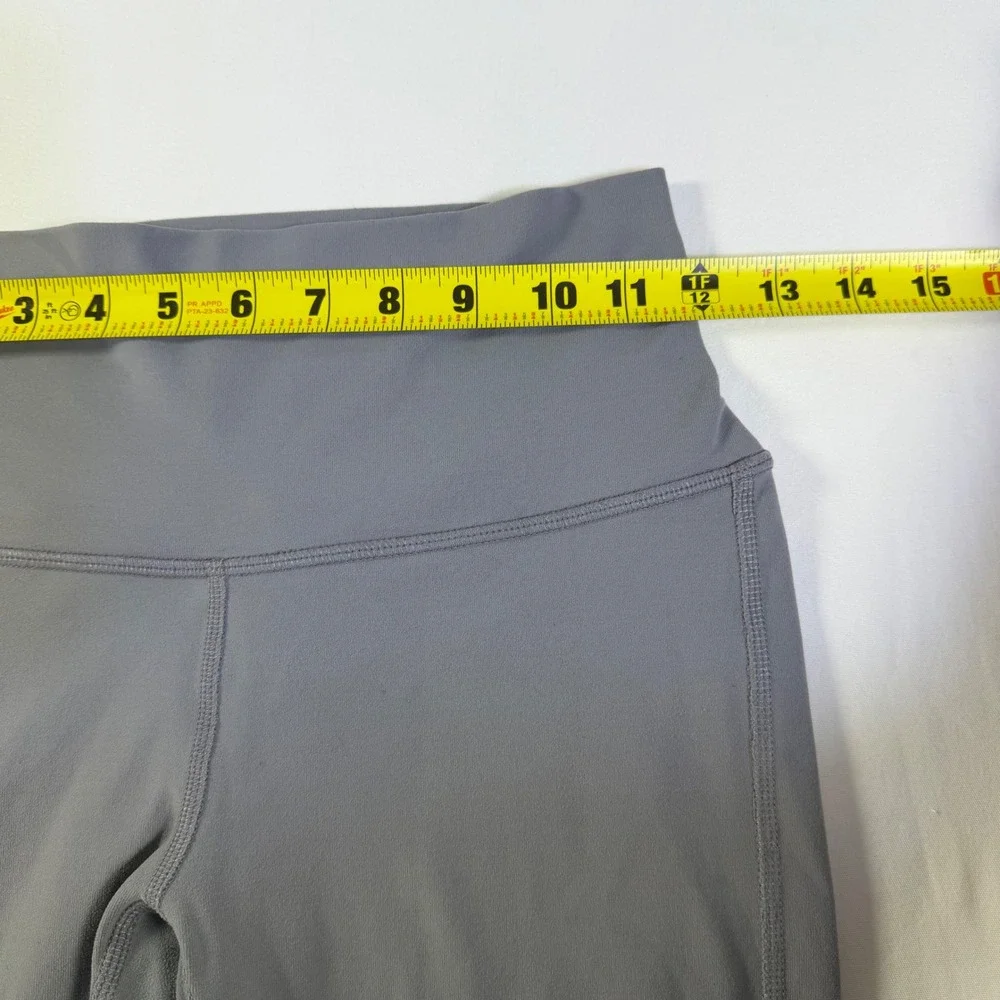 Alo Yoga High-Waist Moto Leggings Anthracite‎ Gray Small Mesh Mixed Media W5494R