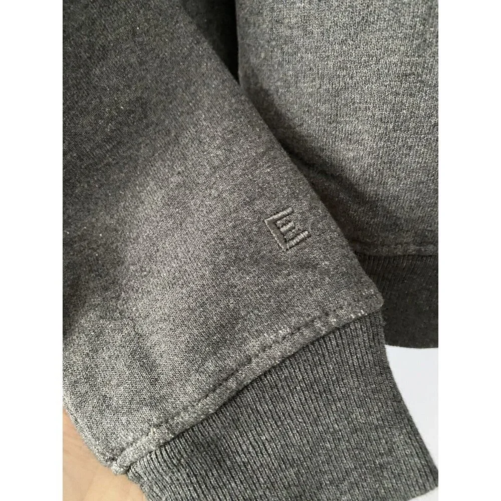 NWT Everlane The Track Crewneck Sweatshirt Men's Medium Organic Cotton Dark Gray