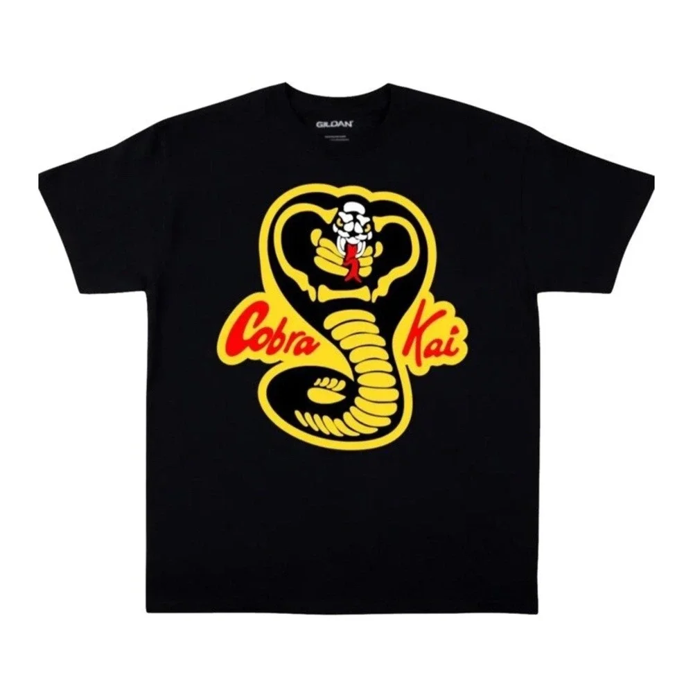 Cobra Kai Shirt T-Shirt Karate Retro Apparel 80s New Size Large‎