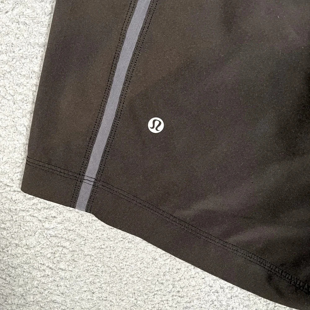 Lululemon Shorts Mens Large Black Pace Breaker Lined 8