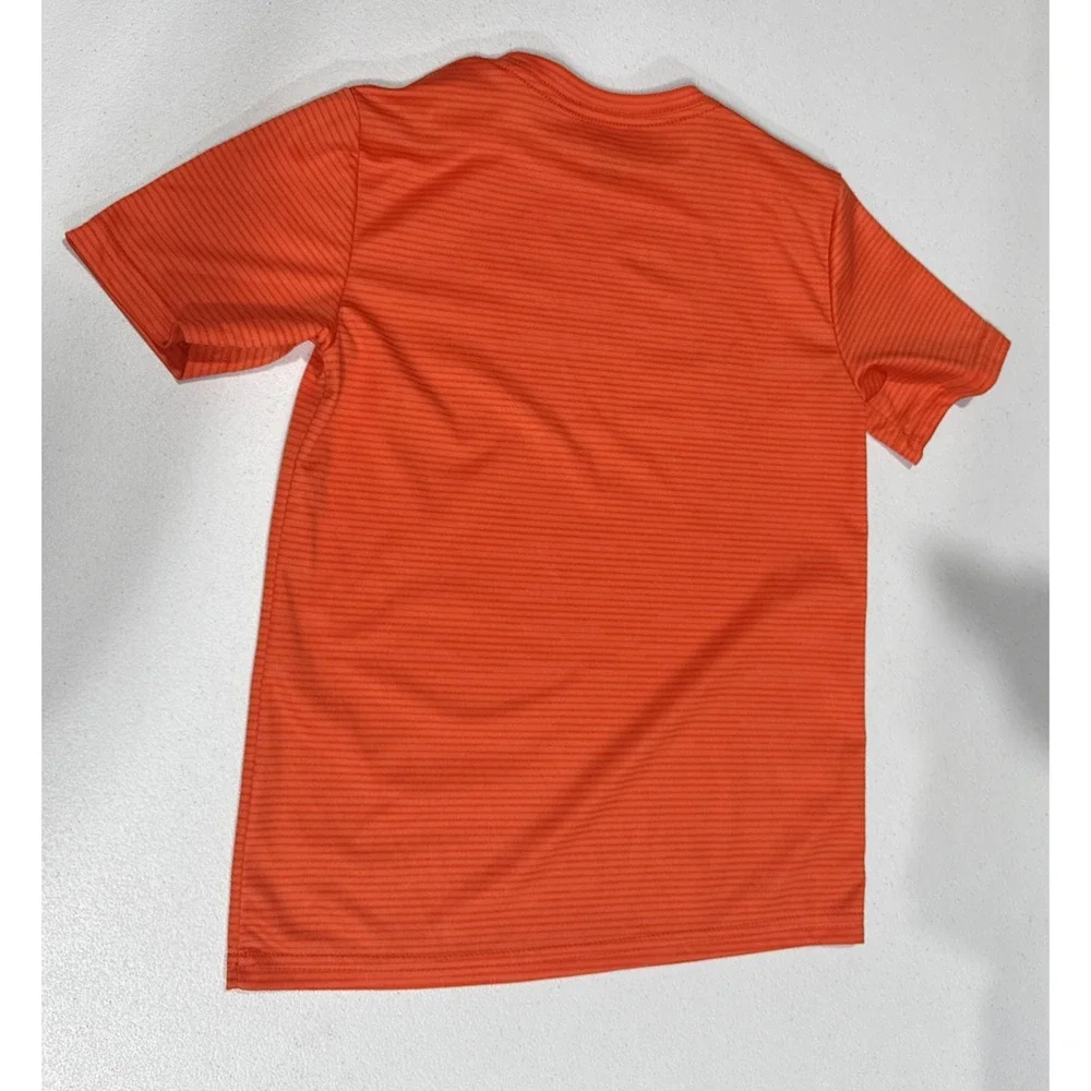 Lot of 3 T-Shirts & Pull On Short Boys Sz M Pullover Casual Everyday Orange Red
